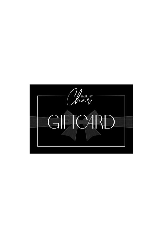 The HairByCher Gift Card